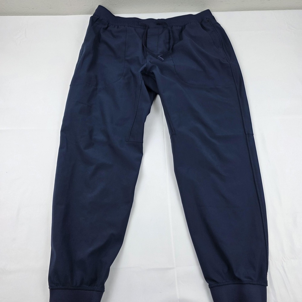 7 Diamonds Infinity Joggers Pants Mens 2XL Blue Elastic Zip Pocket Stretch